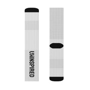 Sublimation Socks - Stylish Black and White Designs for Casual Wear, Uninspired Statement, Unique Gift, Fashion Accessories, Trendy [...]