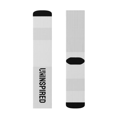 Sublimation Socks - Stylish Black and White Designs for Casual Wear, Uninspired Statement, Unique Gift, Fashion Accessories, Trendy [...] - Image 5