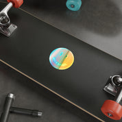 BE A GOOD PERSON // Holographic Die-Cut Sticker