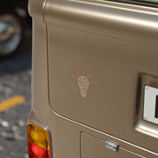 ADHD Transparent Die-Cut Vinyl Sticker