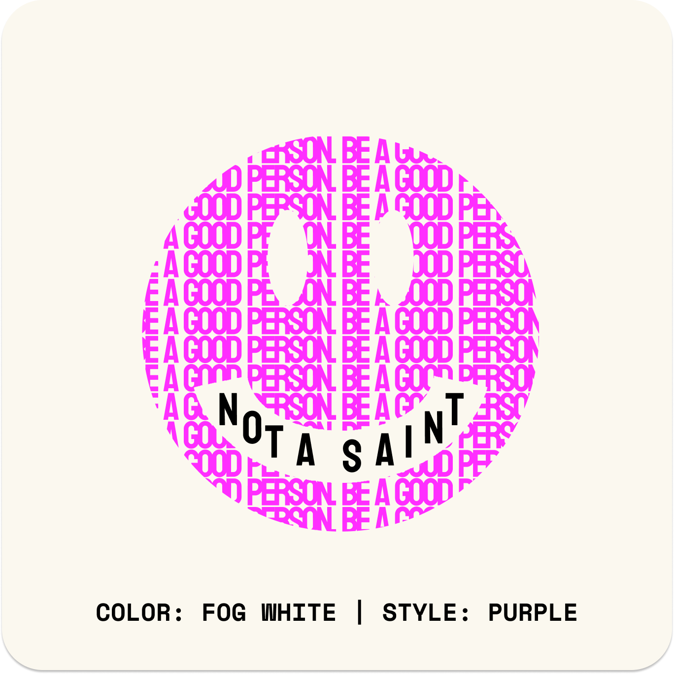 BE A GOOD PERSON // Standard LS // WP-Long Sleeves-Uninspired