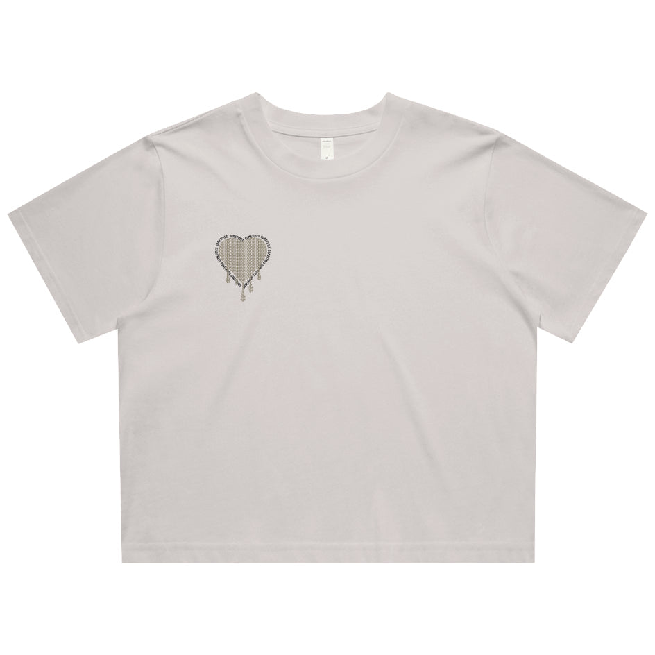 Am I Okay? Womens Classic Crop Tee