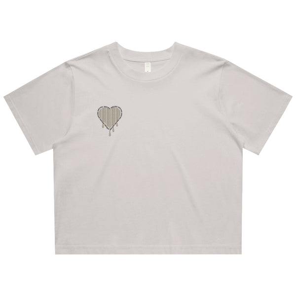 Am I Okay? Womens Classic Crop Tee