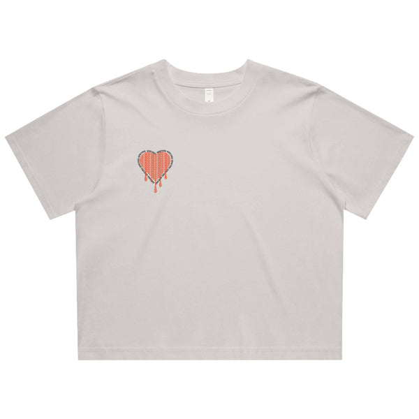 Am I Okay? Womens Classic Crop Tee