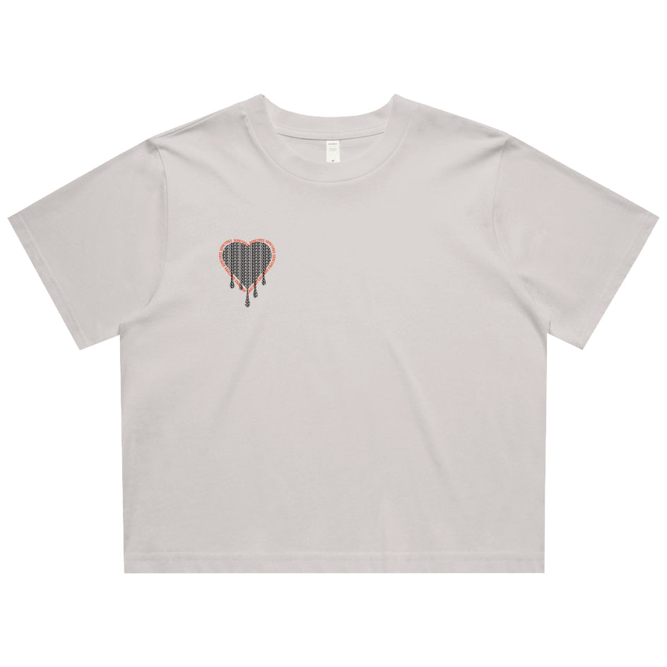 Am I Okay? Womens Classic Crop Tee