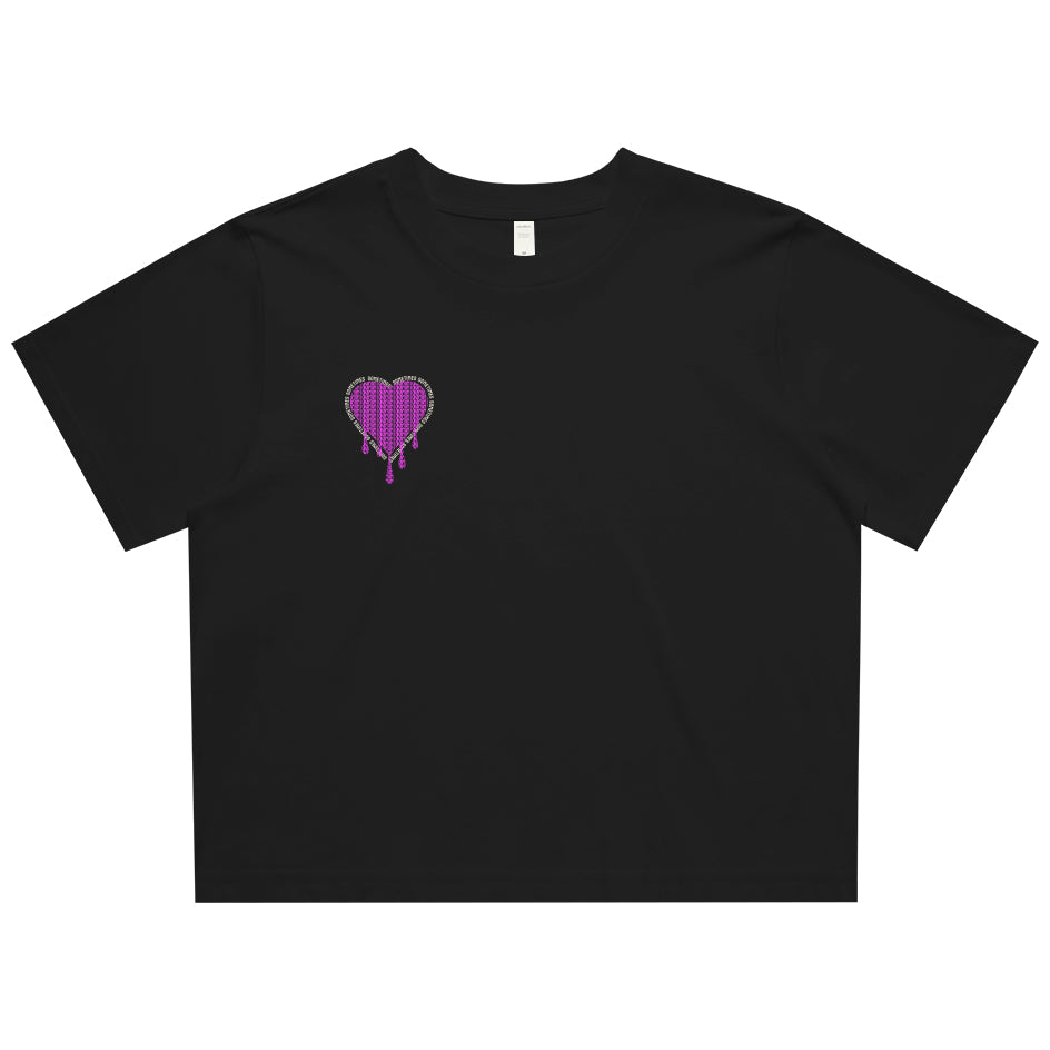 Am I Okay? Womens Classic Crop Tee