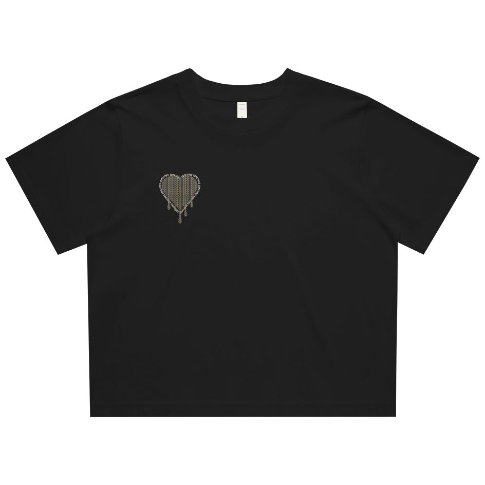 Am I Okay? Womens Classic Crop Tee