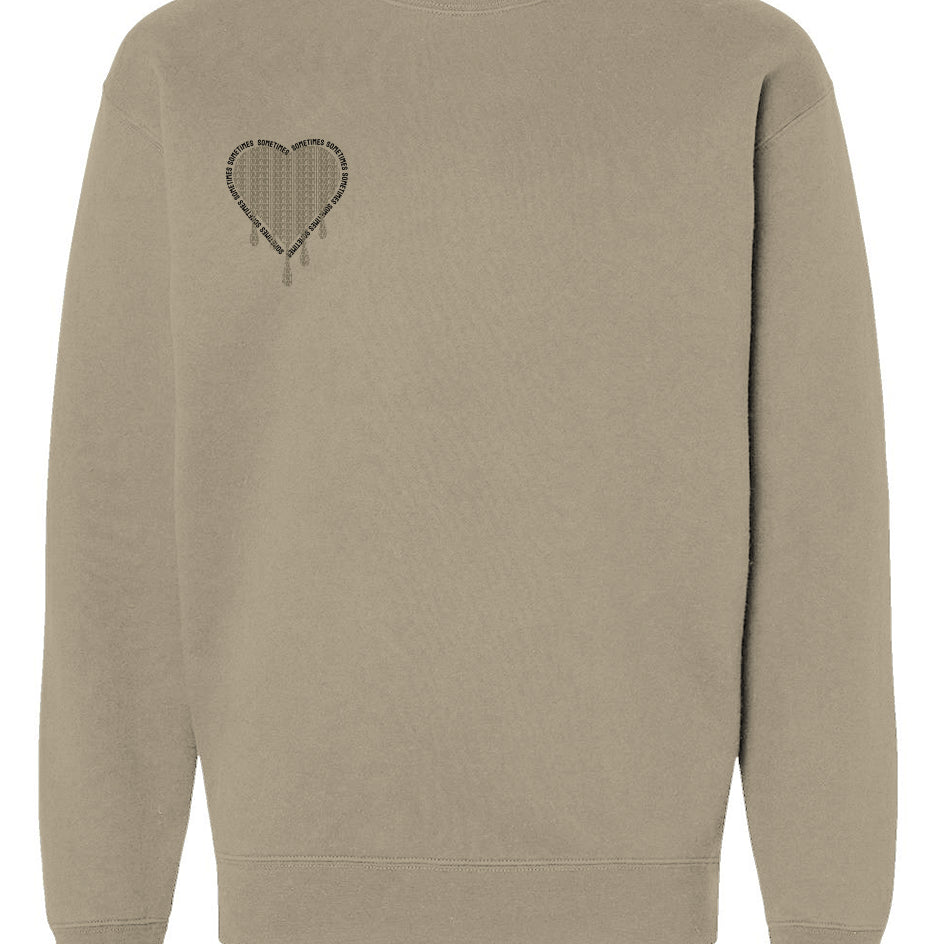 Am I Okay? - Heavyweight Crewneck Sweatshirt
