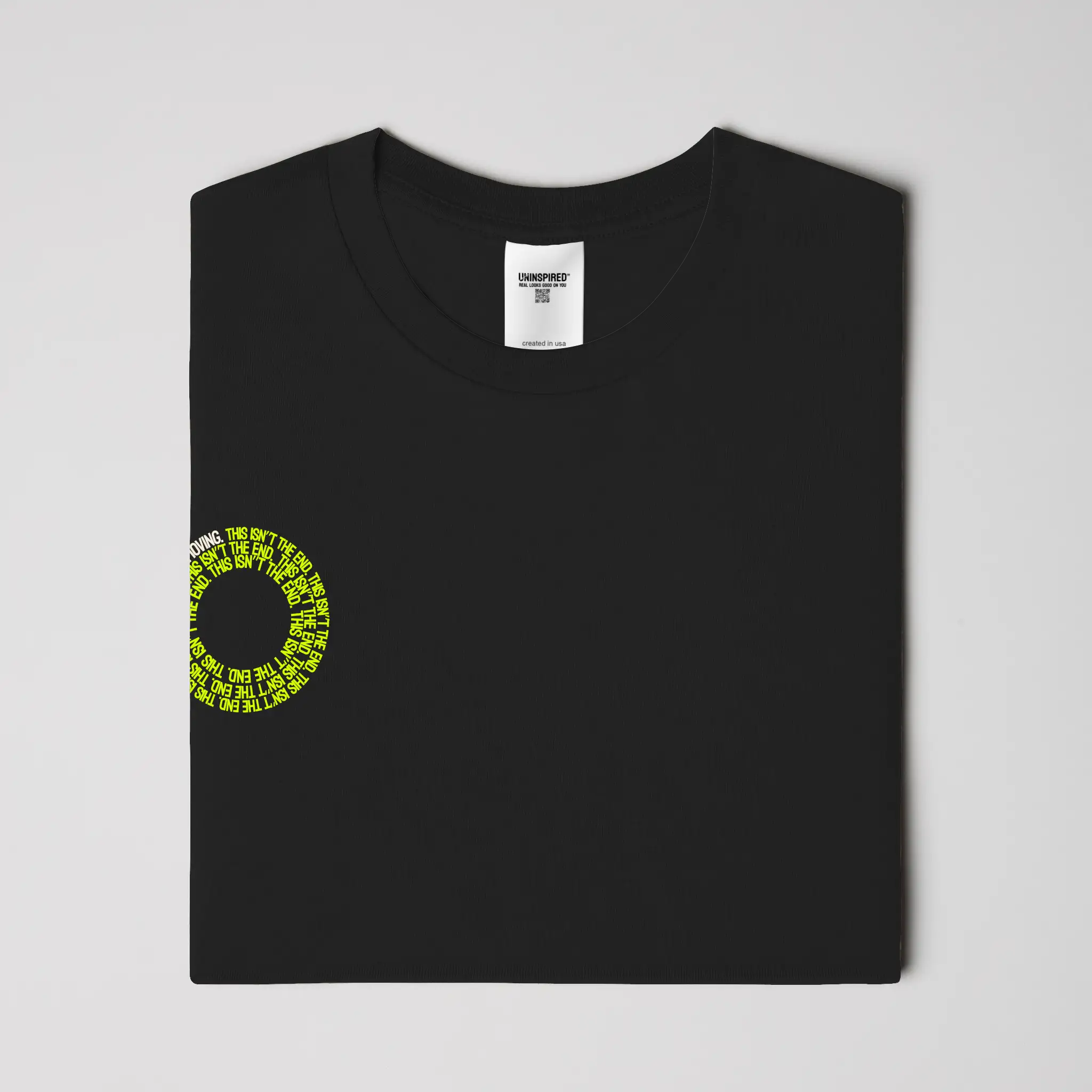 THIS ISN'T THE END // Standard Tee // BG-T-Shirts-Uninspired