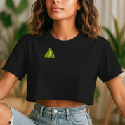 IDC // Crop Tee // B/TG