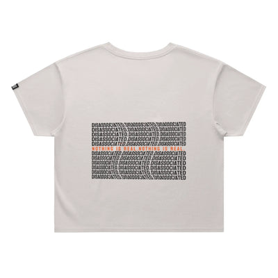 DISASSOCIATED // Crop Tee (Back) // WC - Image 2