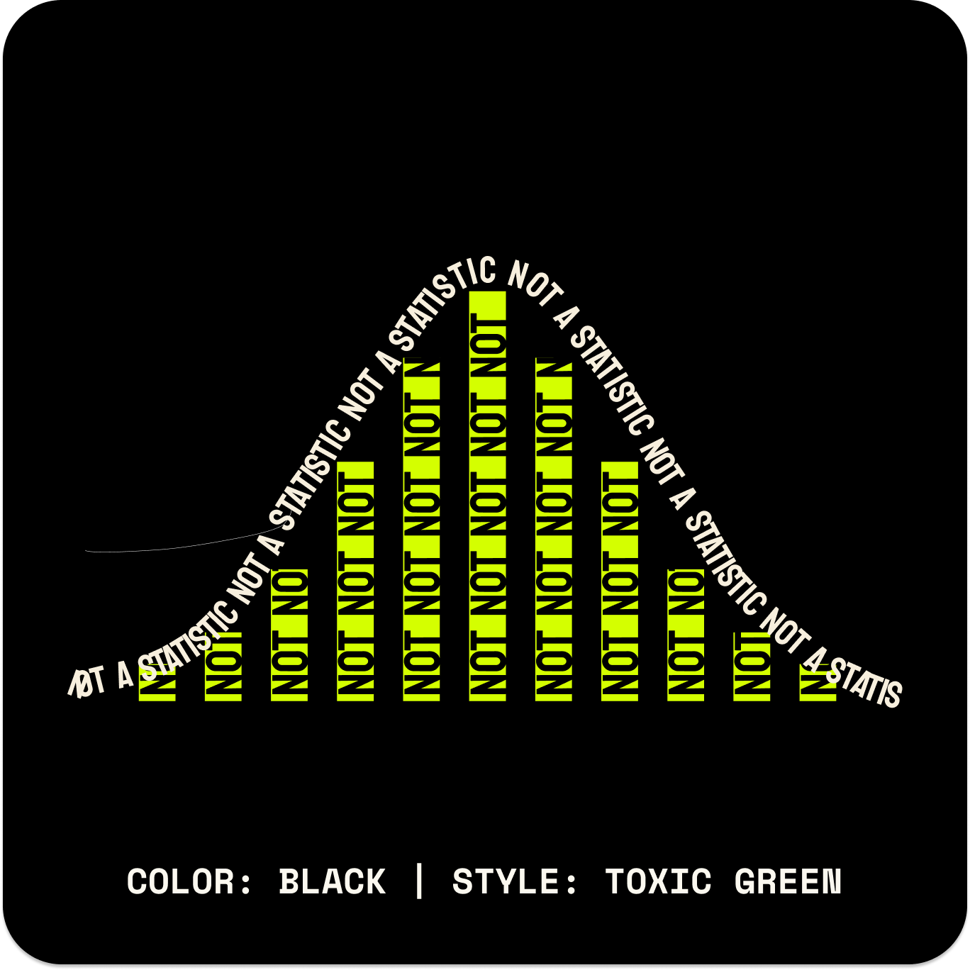 NOT A STATISTIC // Standard LS // BG-Long Sleeves-Uninspired