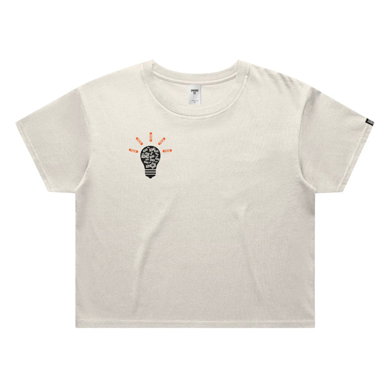 ADHD // Crop Tee // WC-Crop Tees-Uninspired
