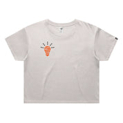 ADHD // Crop Tee // WO-Crop Tees-Uninspired