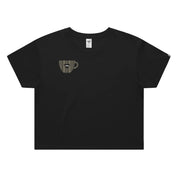 CAFFEINE & COPING // Crop Tee // BK-Crop Tees-Uninspired