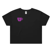 CAFFEINE & COPING // Crop Tee // BP-Crop Tees-Uninspired