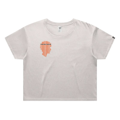 IN MY HEAD // Crop Tee // WO - Image 1
