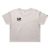 FIRST TIME ON EARTH // Crop Tee // WK2-Crop Tees-Uninspired