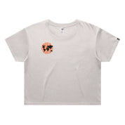 FIRST TIME ON EARTH // Crop Tee // WO-Crop Tees-Uninspired