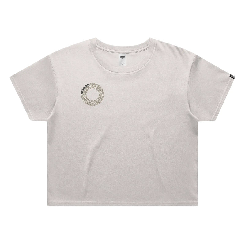 THIS ISN'T THE END // Crop Tee // WK-Crop Tees-Uninspired