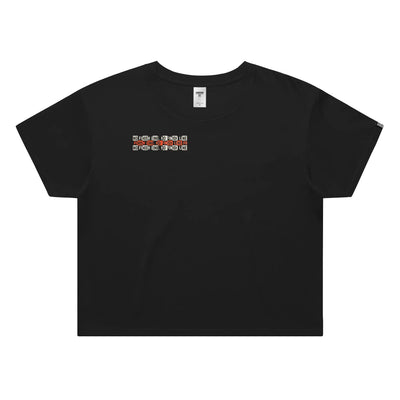 NO FINISH LINE // Crop Tee // BC - Image 1