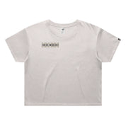 NO FINISH LINE // Crop Tee // WK-Crop Tees-Uninspired