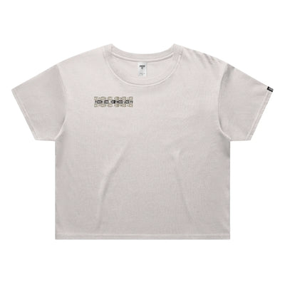 NO FINISH LINE // Crop Tee // WK - Image 1
