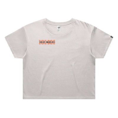 NO FINISH LINE // Crop Tee // WO - Image 1