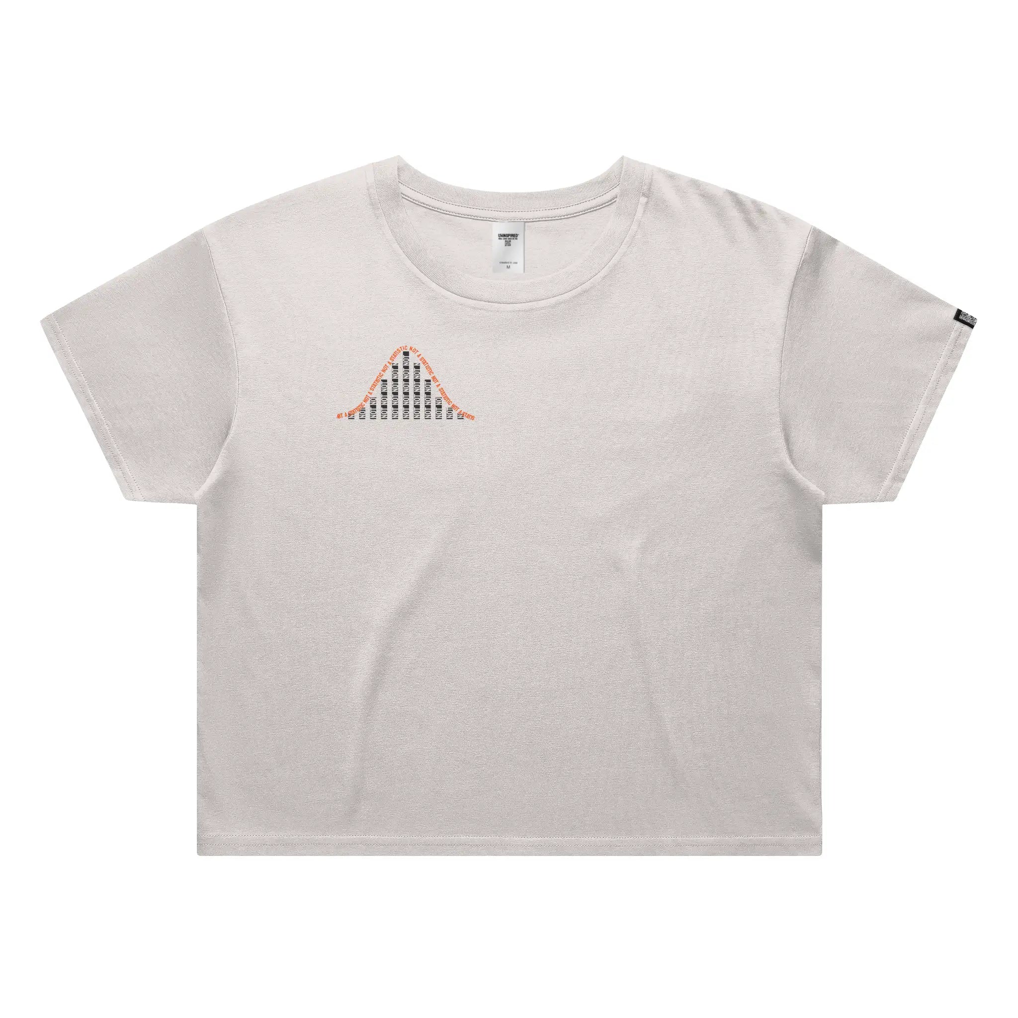 NOT A STATISTIC // Crop Tee // WC-Crop Tees-Uninspired
