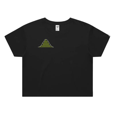 NOT A STATISTIC // Crop Tee // BG - Image 1