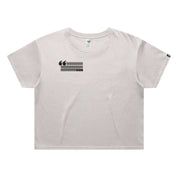 HOW ARE YOU? // Crop Tee // WC-Crop Tees-Uninspired