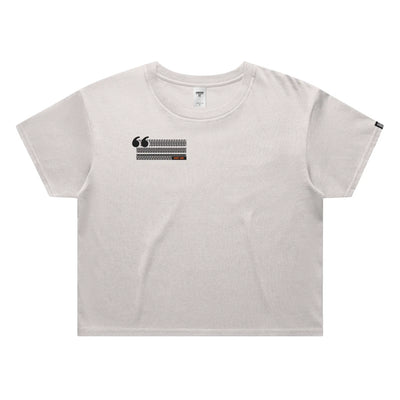 HOW ARE YOU? // Crop Tee // WC - Image 1
