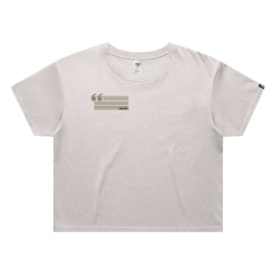 HOW ARE YOU? // Crop Tee // WK - Image 1