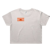 LIVING THE DREAM // Crop Tee // WO-Crop Tees-Uninspired