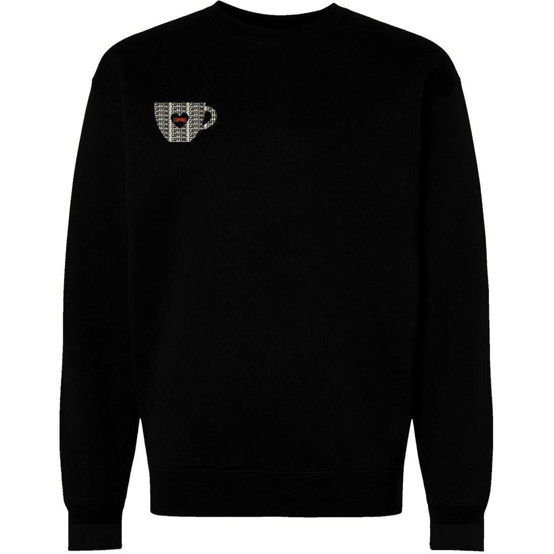 CAFFEINE & COPING // Crew // BC-Crewnecks-Uninspired