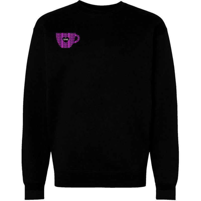 CAFFEINE & COPING // Crew // BP-Crewnecks-Uninspired
