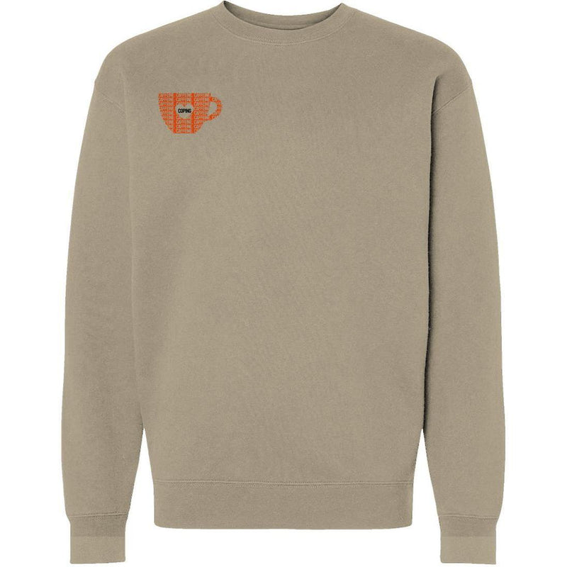 CAFFEINE & COPING // Crew // KO-Crewnecks-Uninspired