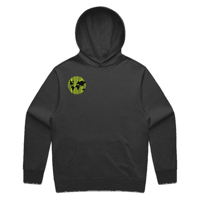 FIRST TIME ON EARTH // Heavy Hoodie // BG - Image 1