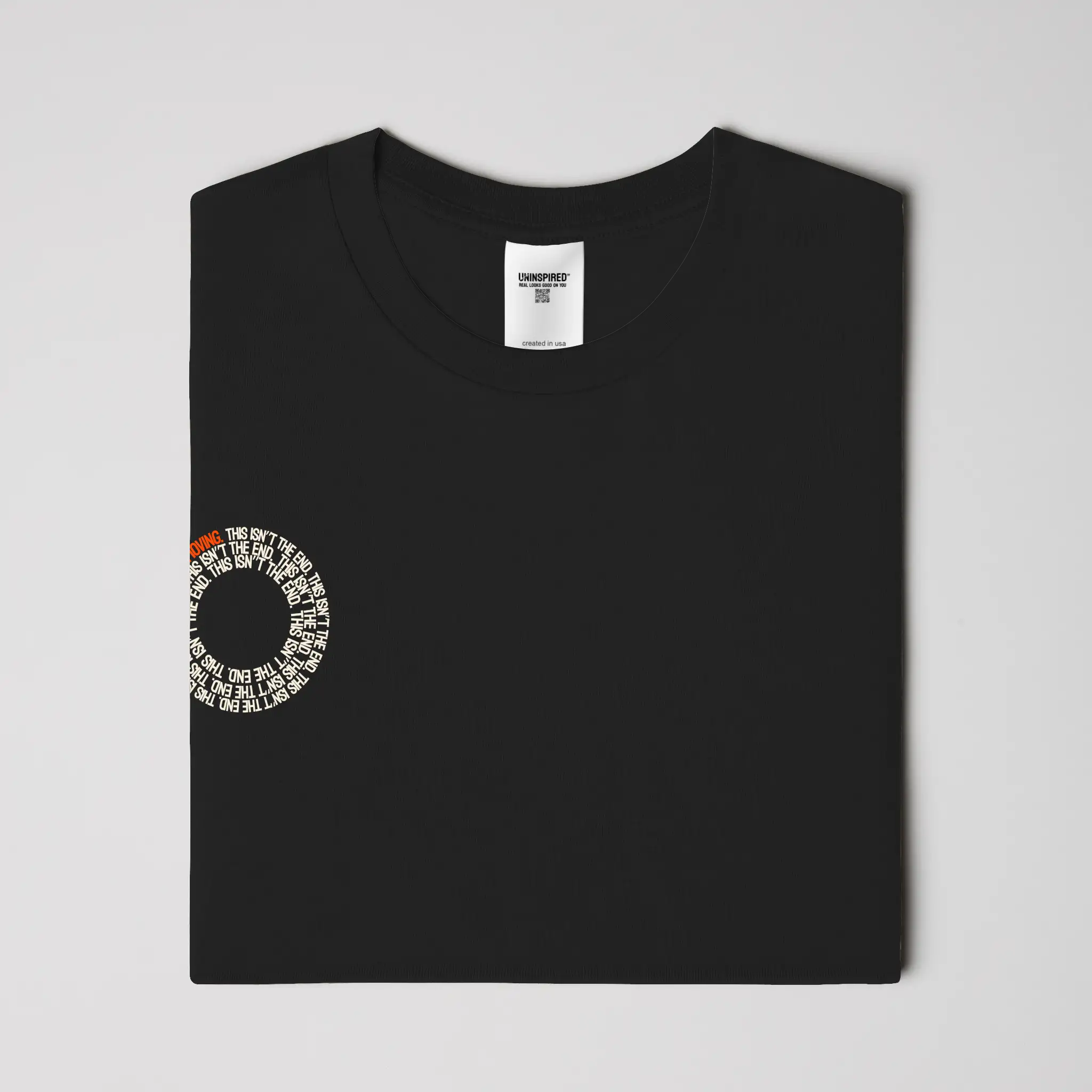 THIS ISN'T THE END // Standard Tee // BC-T-Shirts-Uninspired