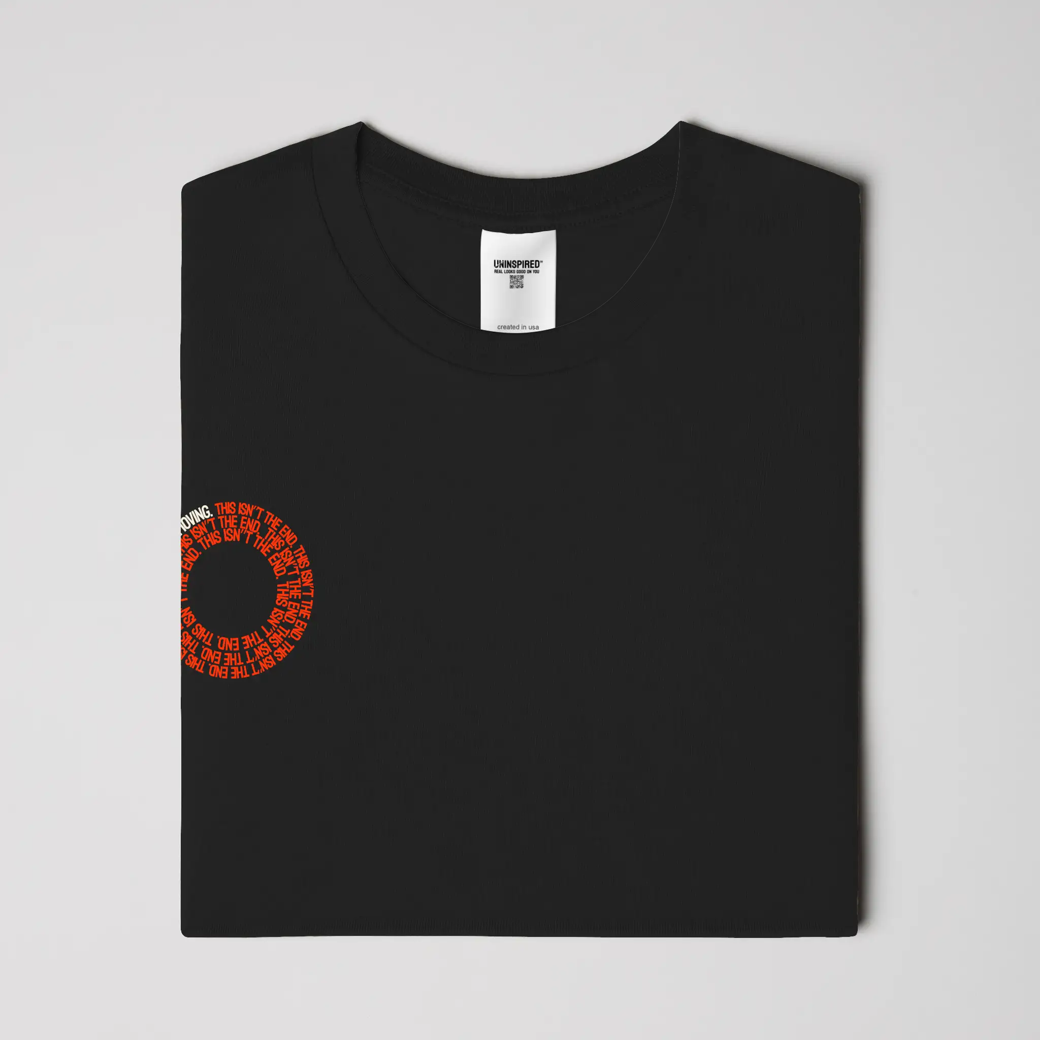 THIS ISN'T THE END // Standard Tee // BO-T-Shirts-Uninspired