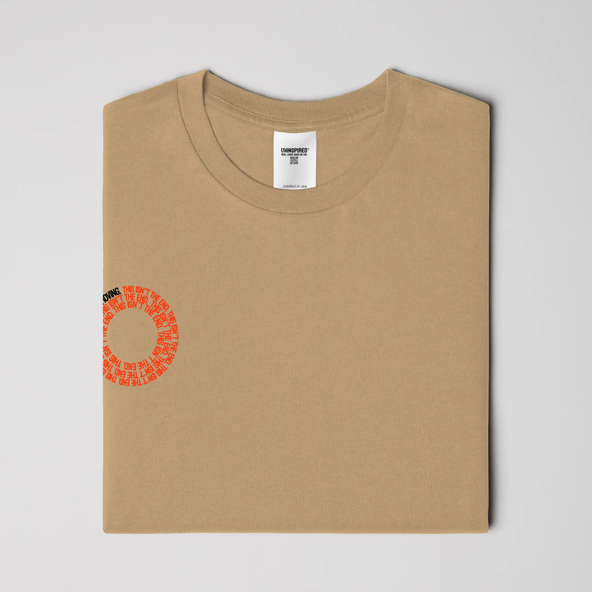 THIS ISN'T THE END // Standard Tee // KO-T-Shirts-Uninspired