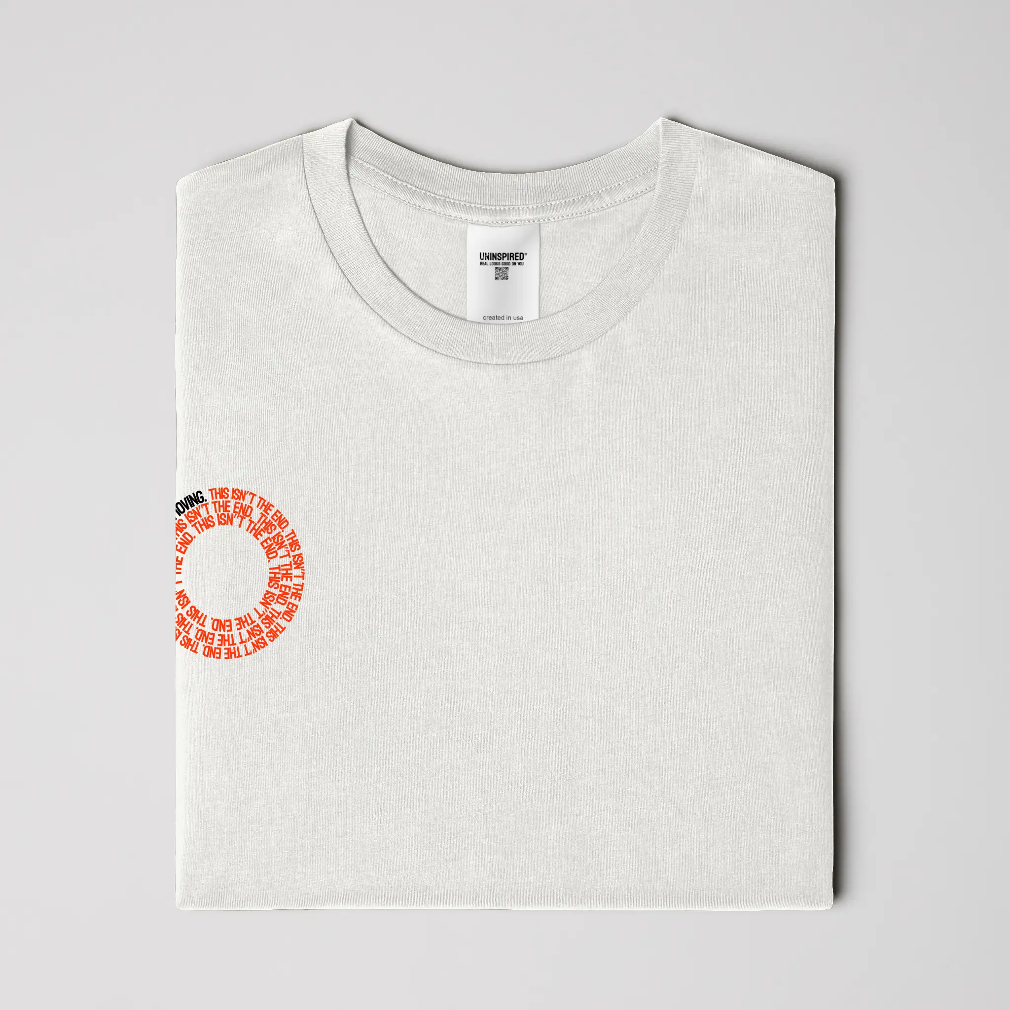 THIS ISN'T THE END // Standard Tee // WO-T-Shirts-Uninspired