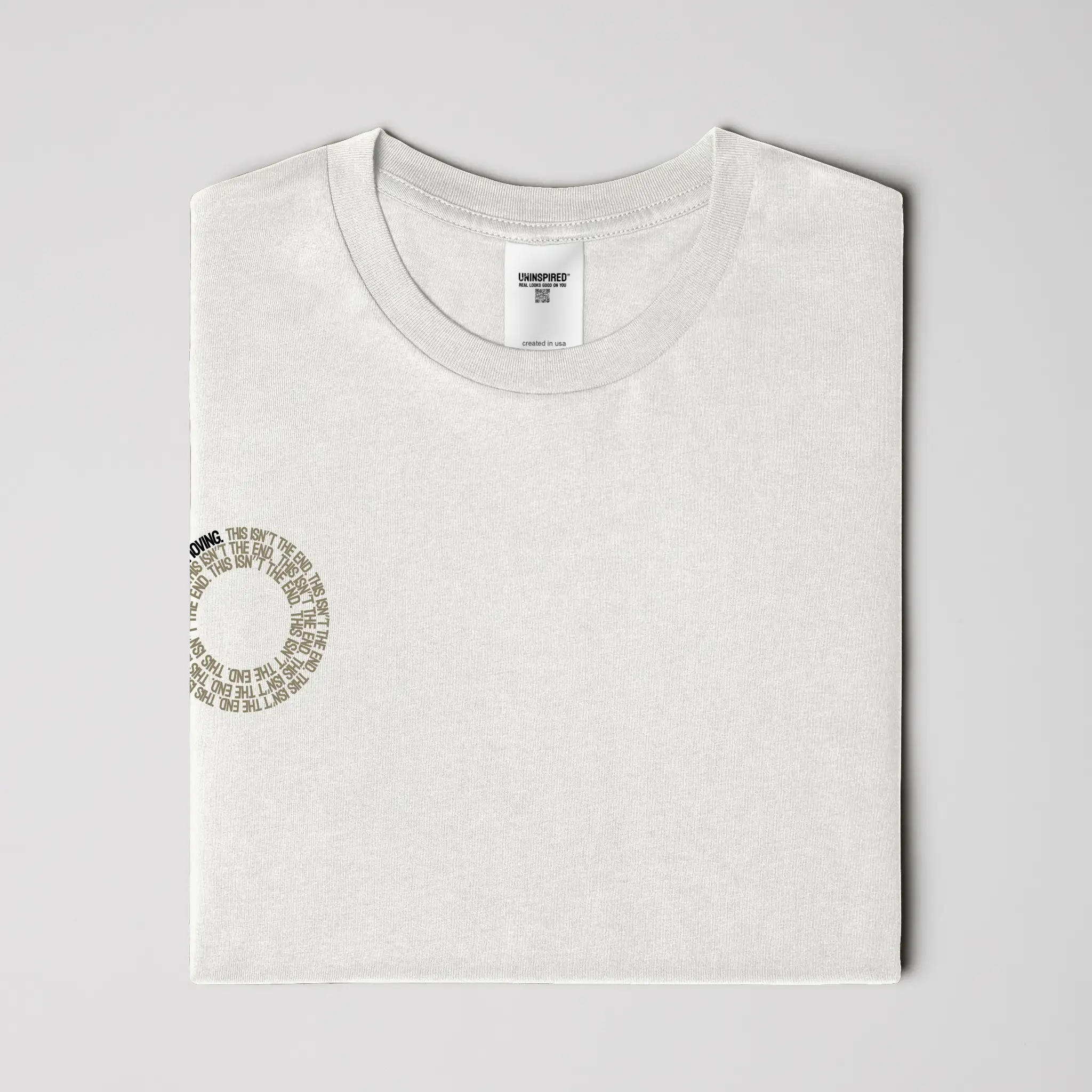 THIS ISN'T THE END // Standard Tee // WK-T-Shirts-Uninspired