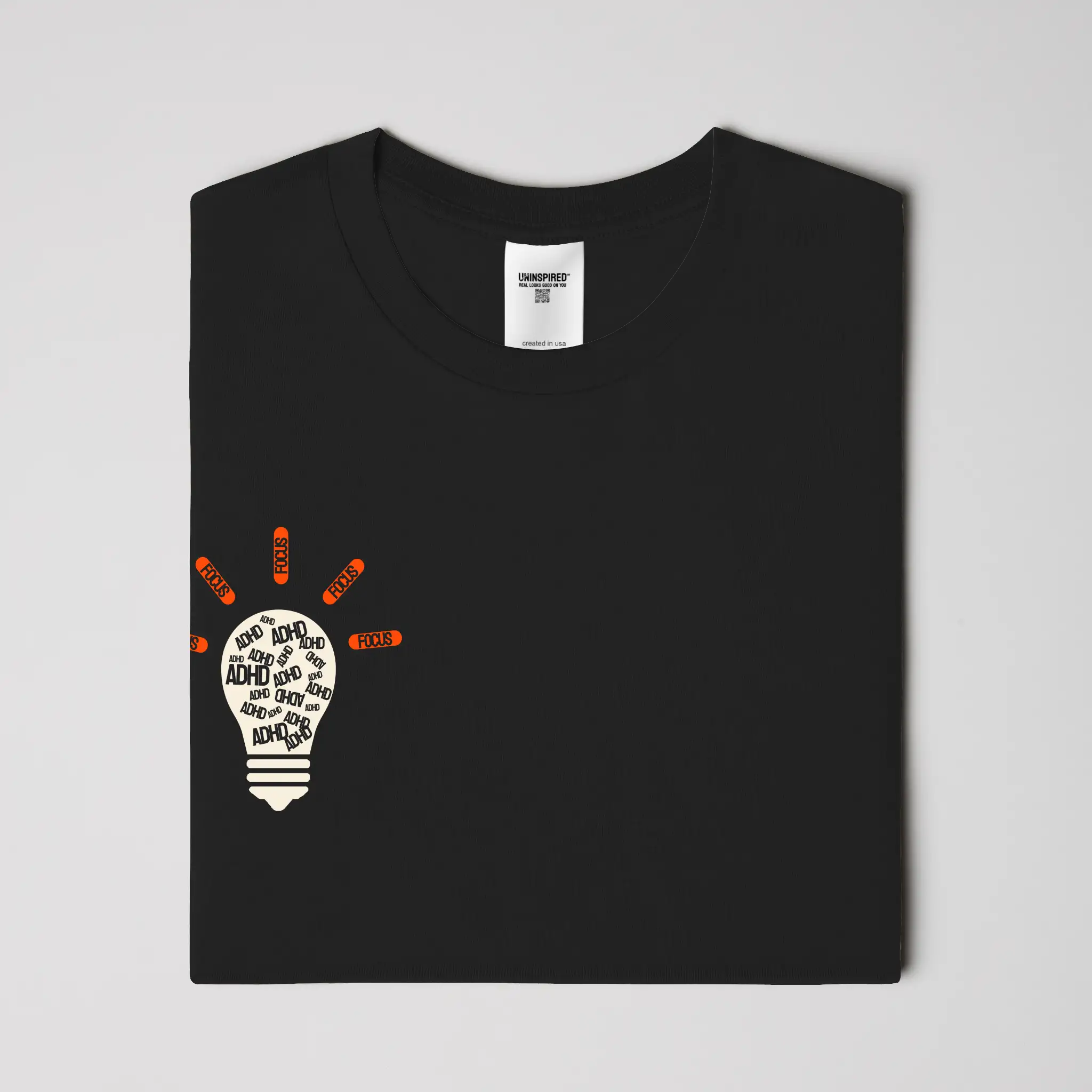 ADHD // Standard Tee // BC-T-Shirts-Uninspired