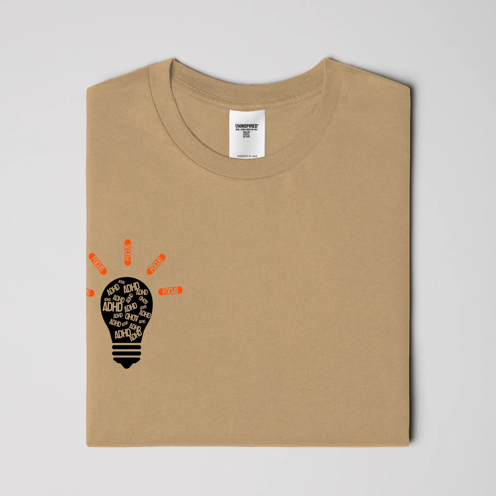 ADHD // Standard Tee // KC-T-Shirts-Uninspired