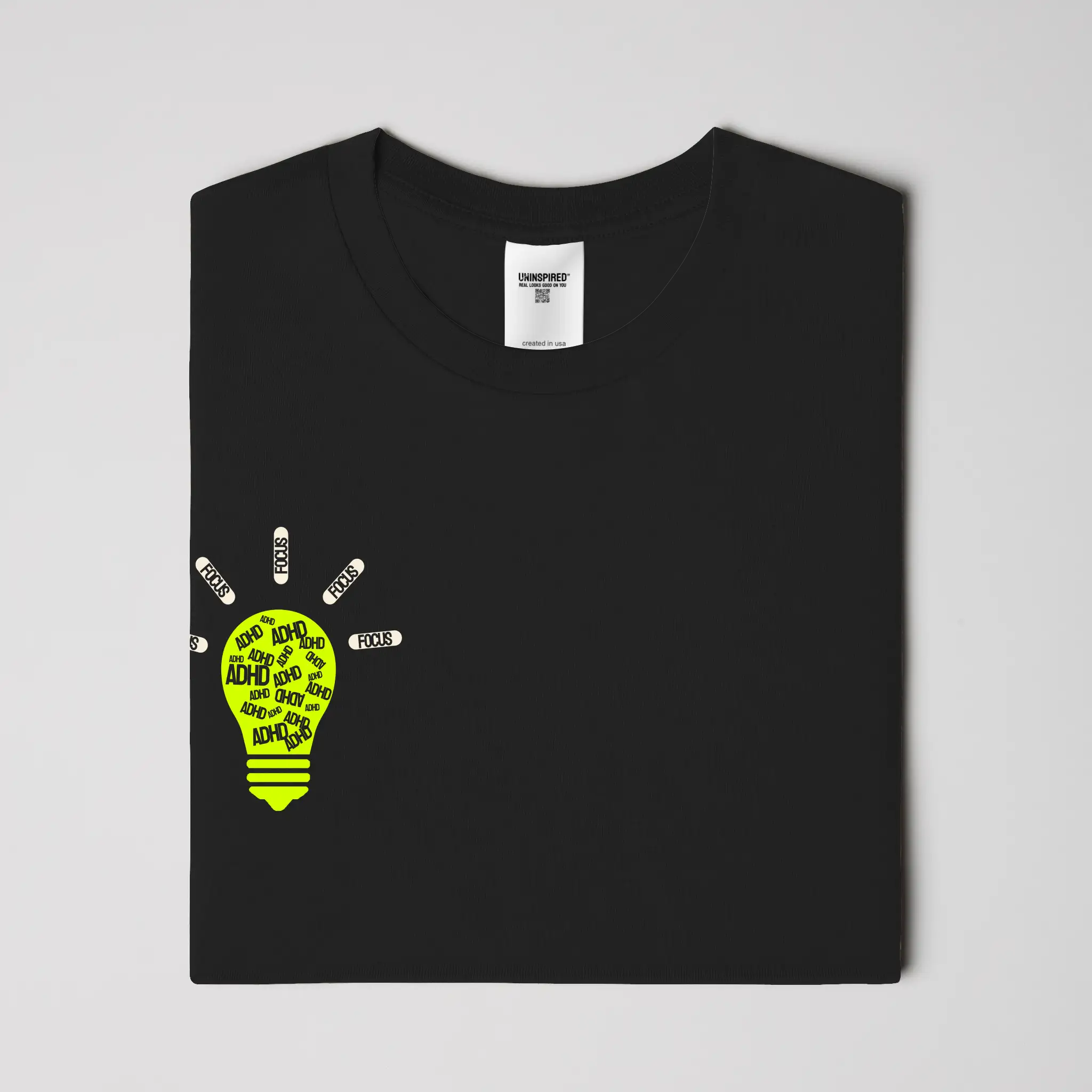 ADHD // Standard Tee // BG-T-Shirts-Uninspired