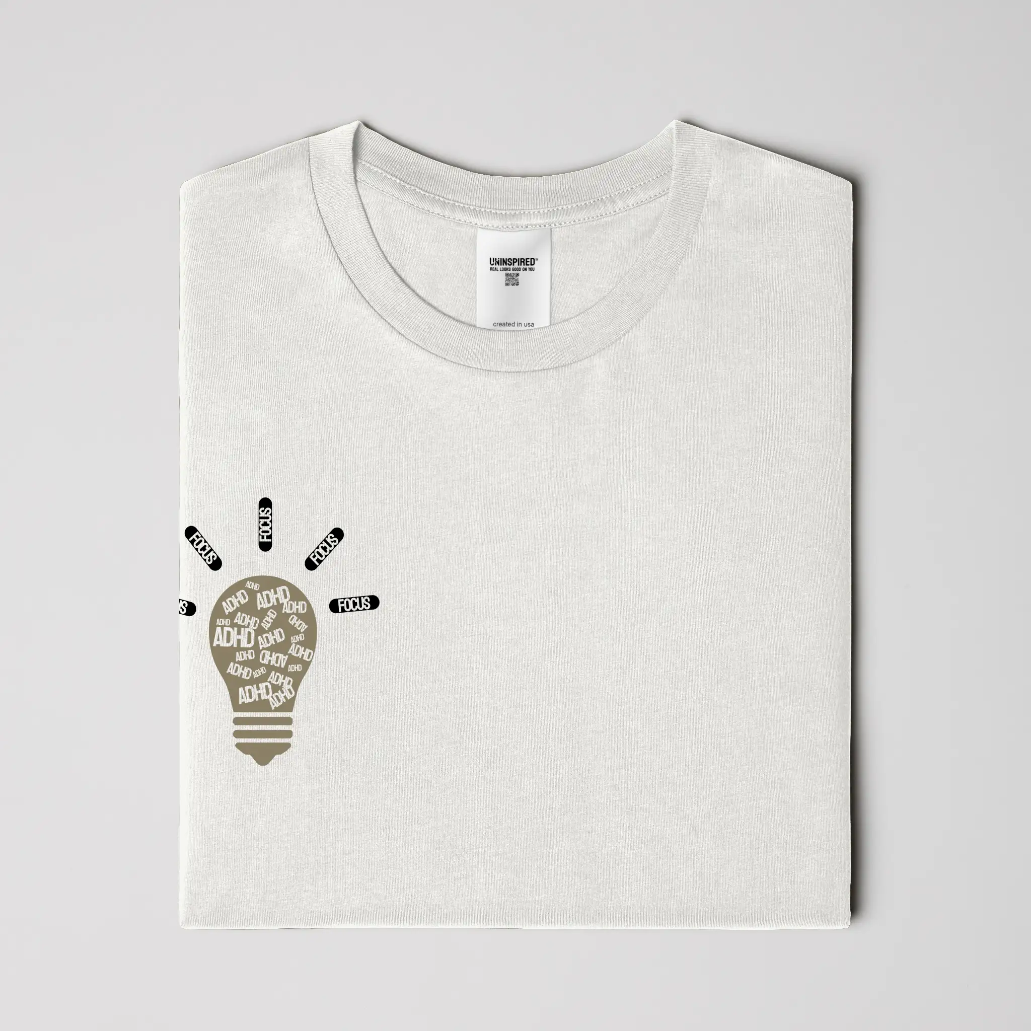 ADHD // Standard Tee // WK-T-Shirts-Uninspired