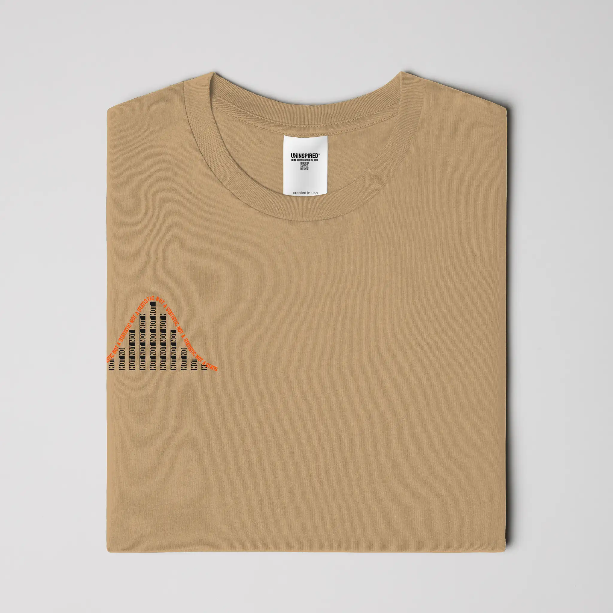 NOT A STATISTIC // Standard Tee // KC-T-Shirts-Uninspired