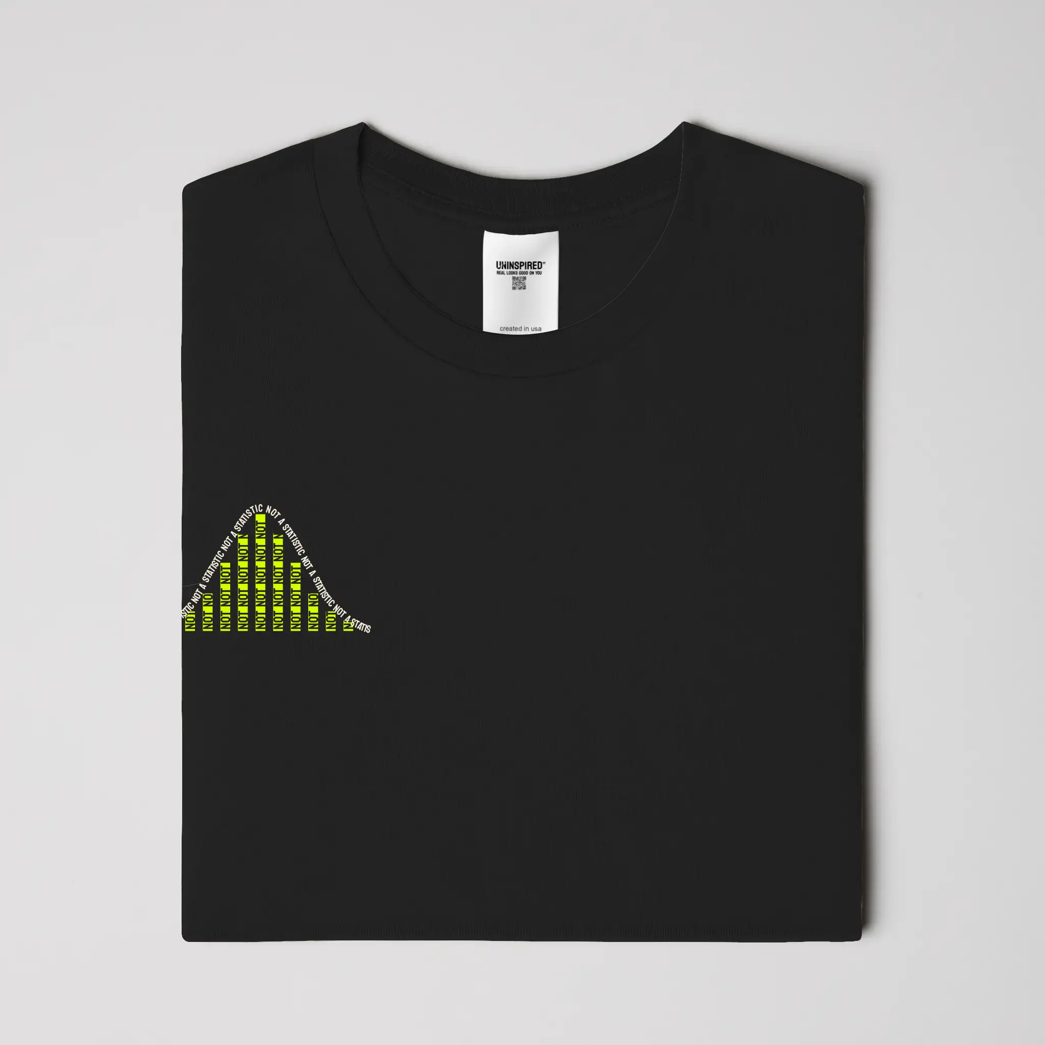 NOT A STATISTIC // Standard Tee // BG-T-Shirts-Uninspired