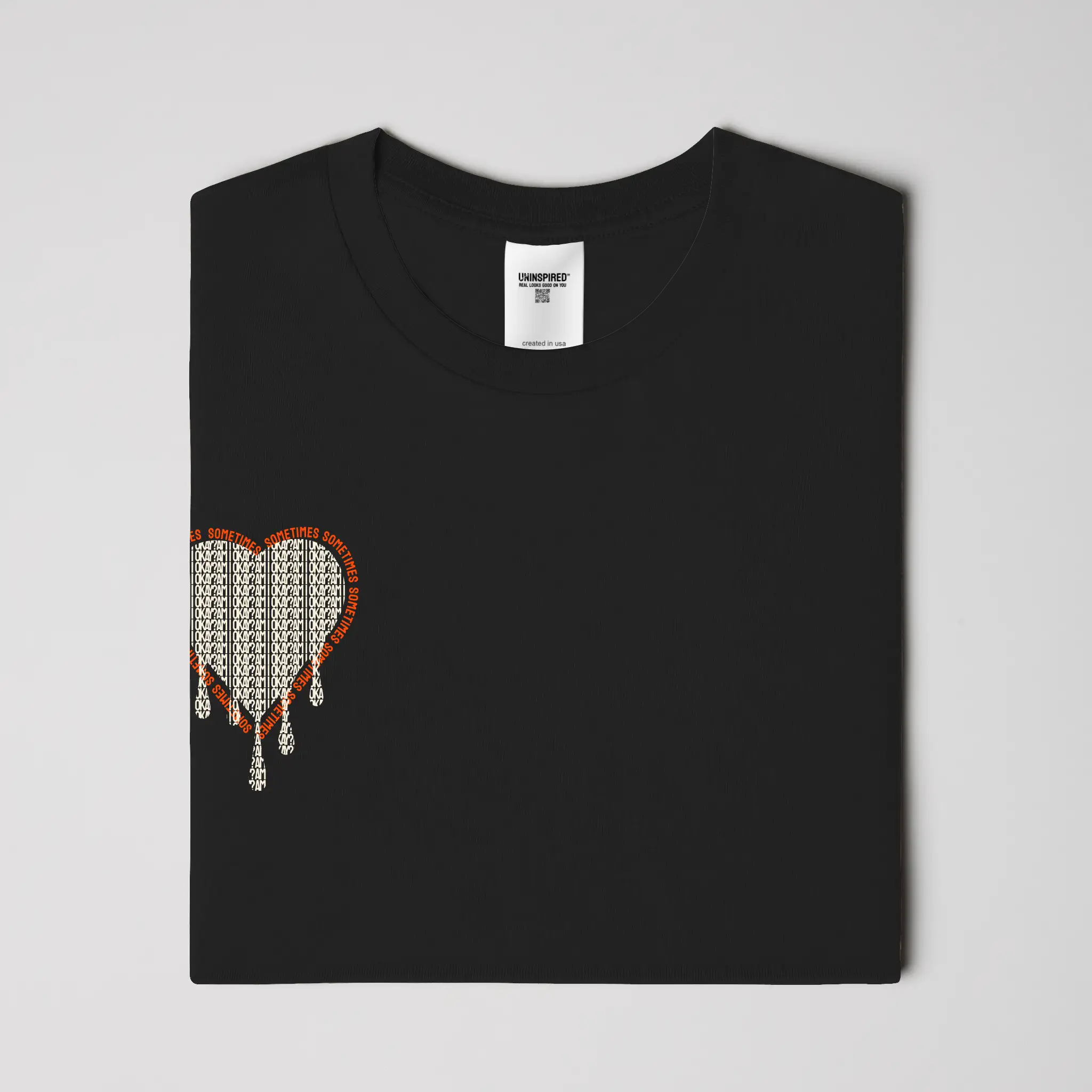 AM I OKAY? // Standard Tee // BC-T-Shirts-Uninspired